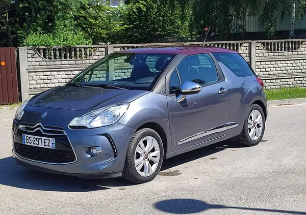 samochody osobowe Citroen DS3 cena 14900 przebieg: 193000, rok produkcji 2011 z Kielce